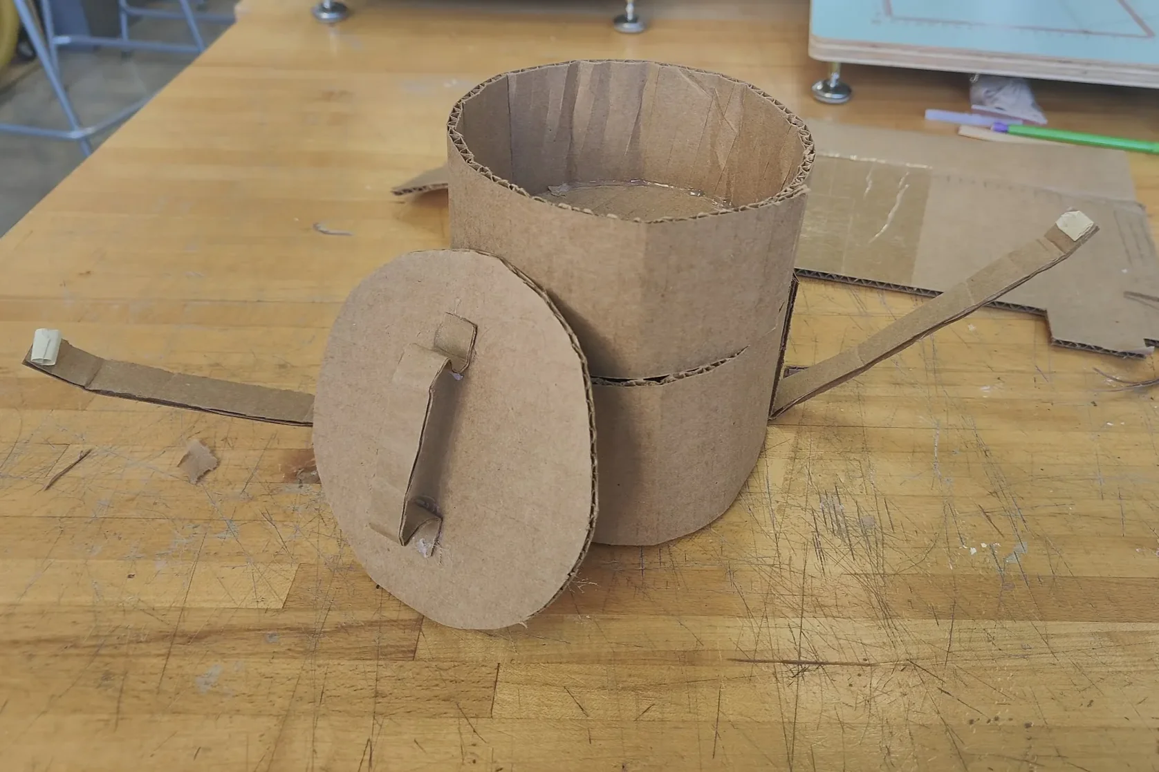 Cardboard prototype 2